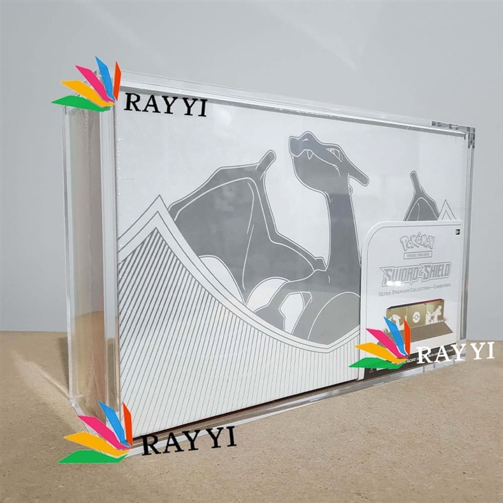 Acrylic Display Case For Pokemon Terapagos Ex Ultra Premium Collection UPC