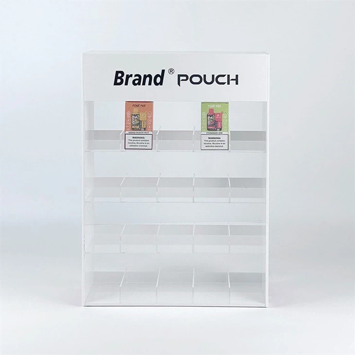 Acrylic 4 Tier Vape Pens Display Rack